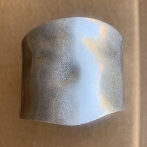 Silver Accent Cuff Bracelet